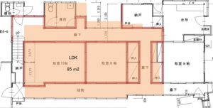 第二キュレーションホテル熱海須藤水苑ビフォア図面